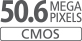 50,6 MP CMOS-Sensor im APS-C-Format