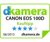 Testlogo dKamera - Kauftipp - Canon EOS 100D
