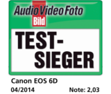 Test AVF Bild: Testsieger für Canon EOS 6D