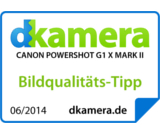 Test dkamera: Bildqualitäts-Tipp für Canon PowerShot G1 X Mark II