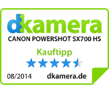 Test dkamera: Kauftipp für Canon PowerShot SX700 HS